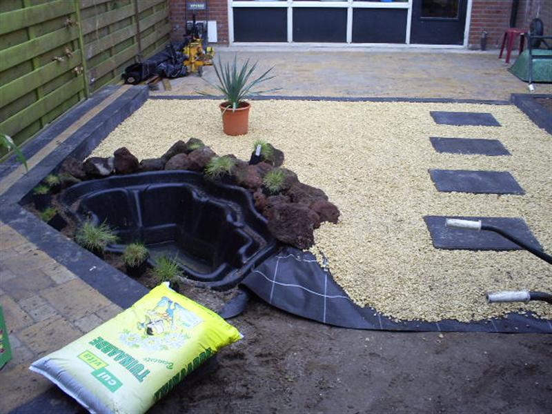 Nieuw Aanleg van tuin met grind | Rob's Tuinen NL-78